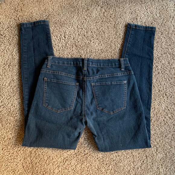 Dark blue Denim Forever21 Skinny Jeans - Picture 4 of 6